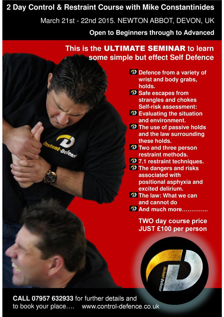 INSTANT DEFENSE POSTER   hand grab page